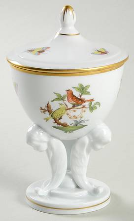 Rothschild Bird (RO) Round Trinket Box & Lid