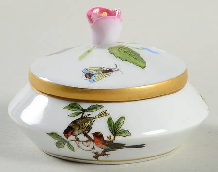 Rothschild Bird (RO) Trinket Box & Lid