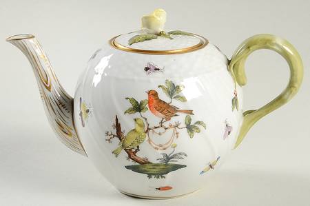 Rothschild Bird (RO) Individual Teapot & Lid