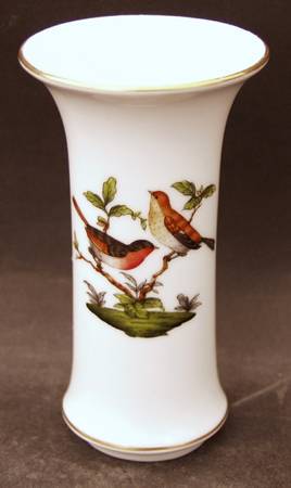 Rothschild Bird (RO) 4" Small Vase