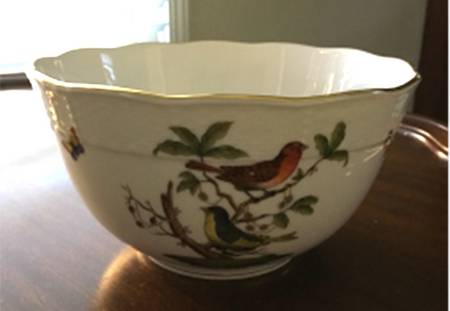 Rothschild Bird (RO) 7" Round Vegetable Bowl