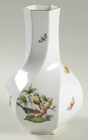 Rothschild Bird (RO) 8" Vase