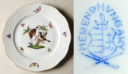 Rothschild Bird (RO) Salad Plate