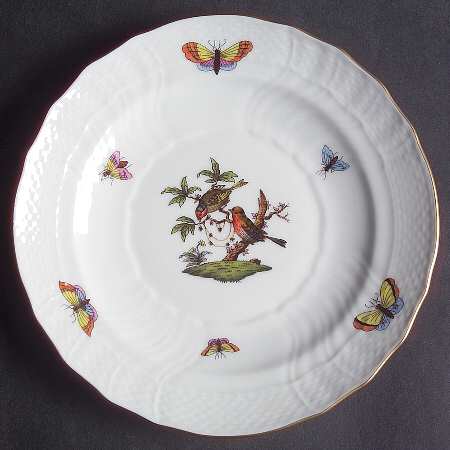 Rothschild Bird (RO) Bread & Butter Plate