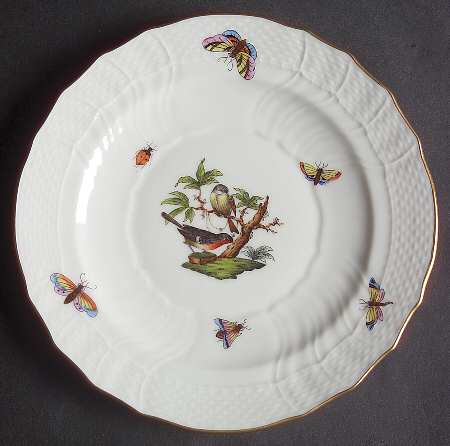 Rothschild Bird (RO) Bread & Butter Plate