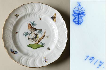 Rothschild Bird (RO) Salad Plate