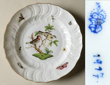 Rothschild Bird (RO) Salad Plate