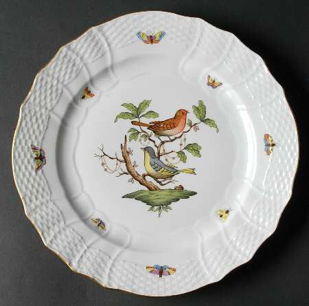 Rothschild Bird (RO) Service Plate (Charger)