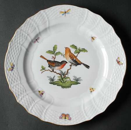Rothschild Bird (RO) Service Plate (Charger)