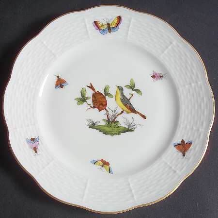 Rothschild Bird (RO) Bread & Butter Plate