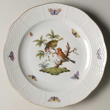 Rothschild Bird (RO) Luncheon Plate