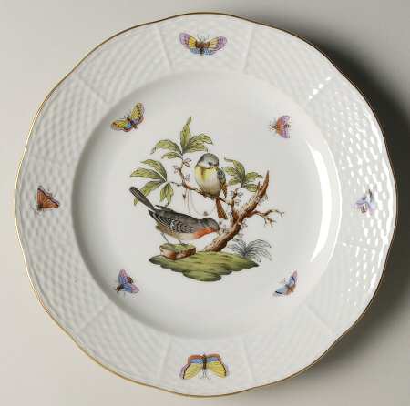 Rothschild Bird (RO) Luncheon Plate