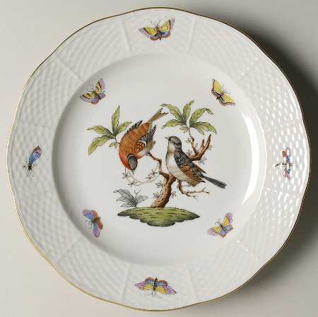 Rothschild Bird (RO) Luncheon Plate