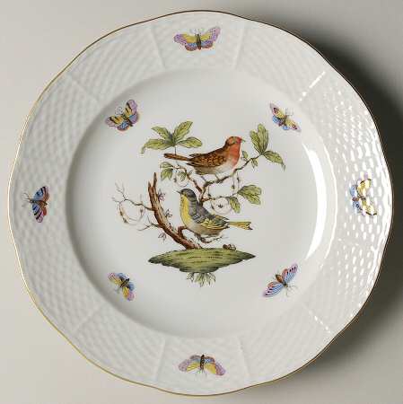 Rothschild Bird (RO) Luncheon Plate