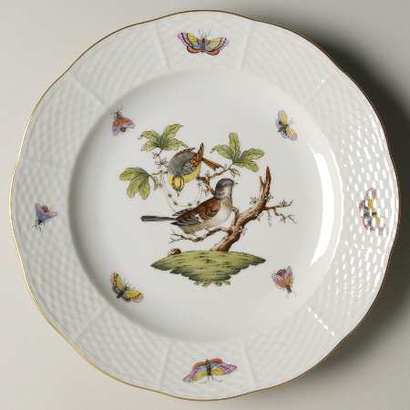 Rothschild Bird (RO) Luncheon Plate