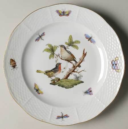 Rothschild Bird (RO) Luncheon Plate