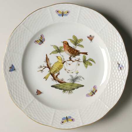Rothschild Bird (RO) Luncheon Plate