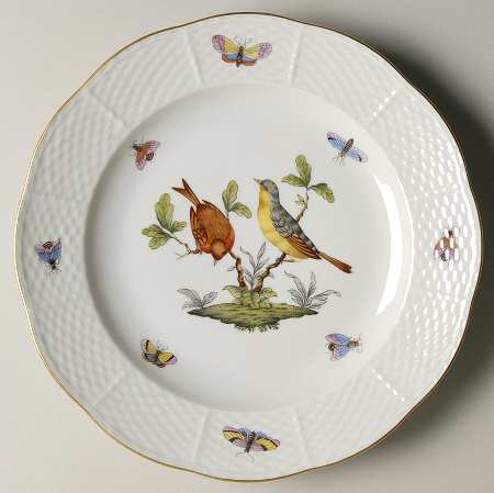Rothschild Bird (RO) Luncheon Plate