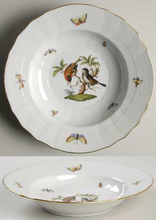 Rothschild Bird (RO) Rim Soup Bowl