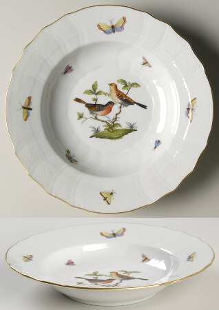 Rothschild Bird (RO) Rim Soup Bowl