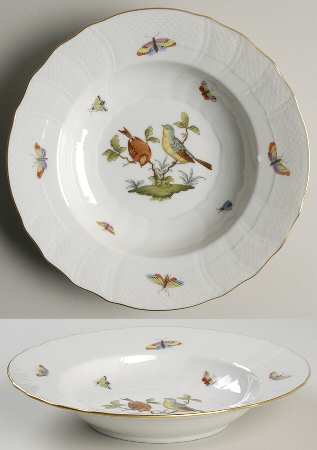Rothschild Bird (RO) Rim Soup Bowl