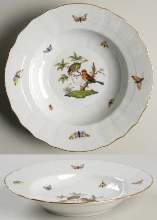 Rothschild Bird (RO) Rim Soup Bowl