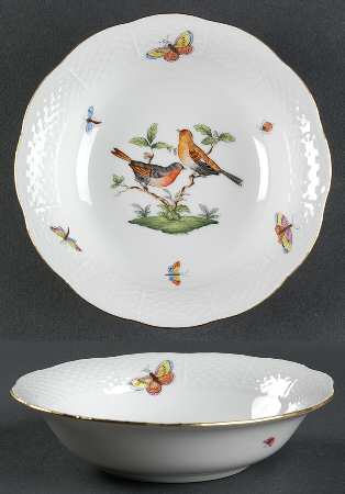 Rothschild Bird (RO) Oatmeal Bowl