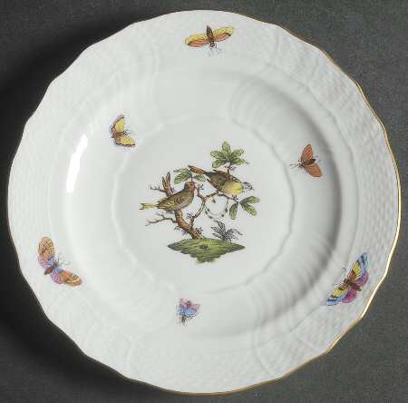 Rothschild Bird (RO) Bread & Butter Plate