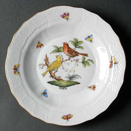 Rothschild Bird (RO) Dessert/Pie Plate
