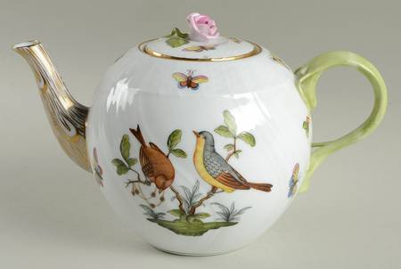 Rothschild Bird (RO) Teapot & Lid
