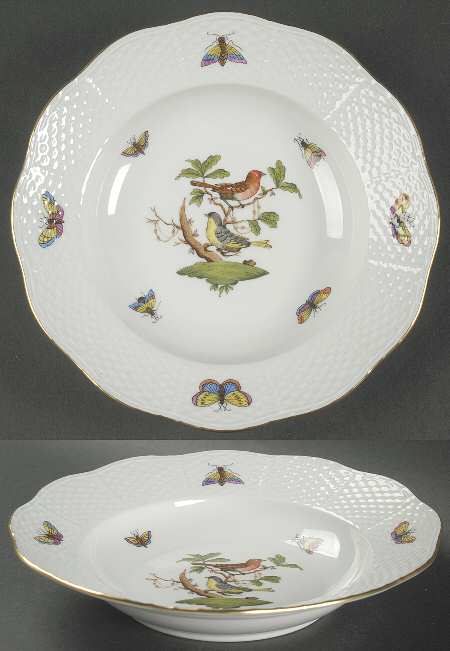 Rothschild Bird (RO) Rim Soup Bowl