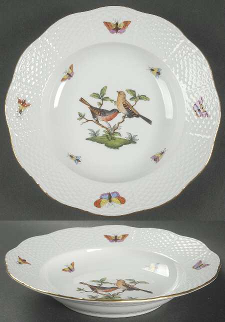 Rothschild Bird (RO) Rim Soup Bowl