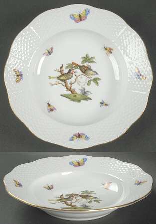 Rothschild Bird (RO) Rim Soup Bowl