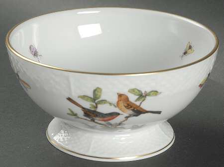 Rothschild Bird (RO) Footed Dessert Bowl