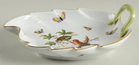 Rothschild Bird (RO) 9" Leaf Dish