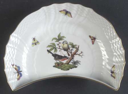 Rothschild Bird (RO) Crescent Salad Plate