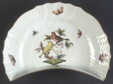 Rothschild Bird (RO) Crescent Salad Plate