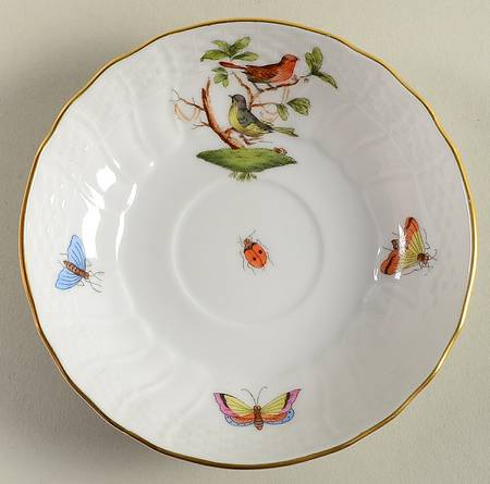 Rothschild Bird (RO) Saucer for Flat Demitasse Cup