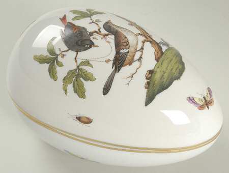Rothschild Bird (RO) Large Egg Bon Bon & Lid