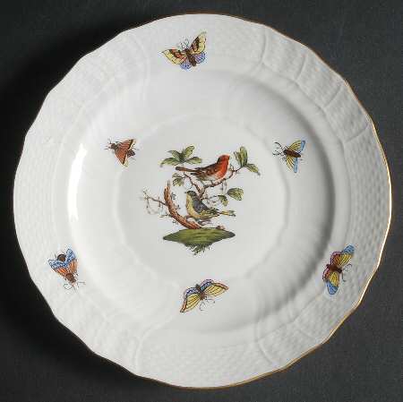 Rothschild Bird (RO) Bread & Butter Plate