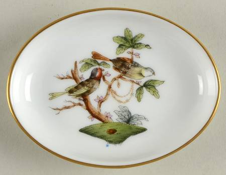 Rothschild Bird (RO) 3" Oval Ashtray