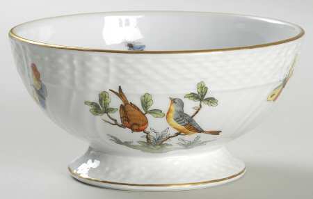 Rothschild Bird (RO) Footed Dessert Bowl