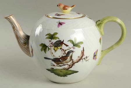 Rothschild Bird (RO) Teapot & Lid
