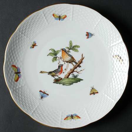 Rothschild Bird (RO) Dessert/Pie Plate