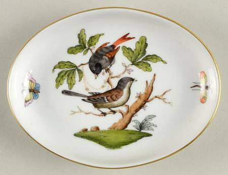Rothschild Bird (RO) 4" Oval Ashtray