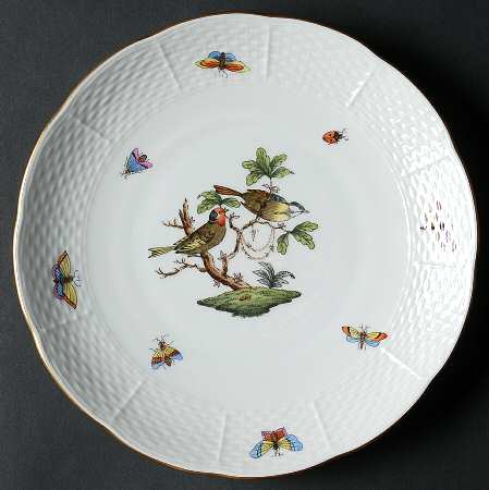 Rothschild Bird (RO) Dessert/Pie Plate