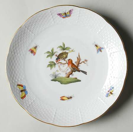 Rothschild Bird (RO) Dessert/Pie Plate