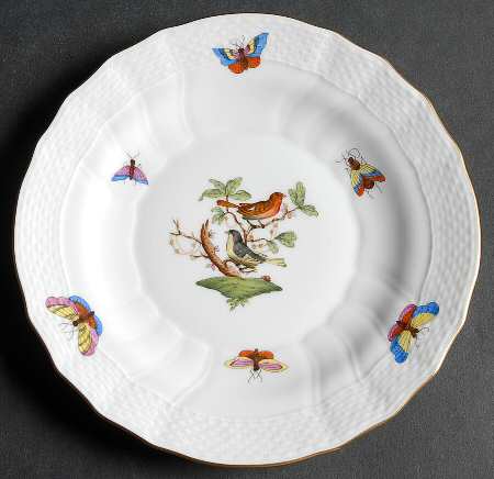 Rothschild Bird (RO) Bread & Butter Plate