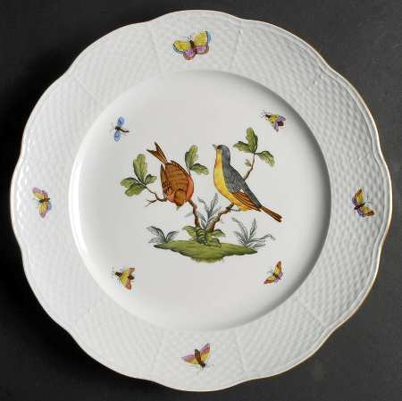 Rothschild Bird (RO) Service Plate (Charger)