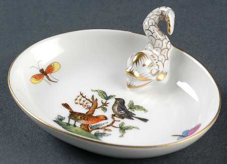 Rothschild Bird (RO) 3" Oval Ashtray